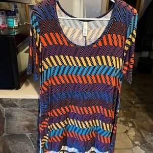 Colorful lularoe perfect top